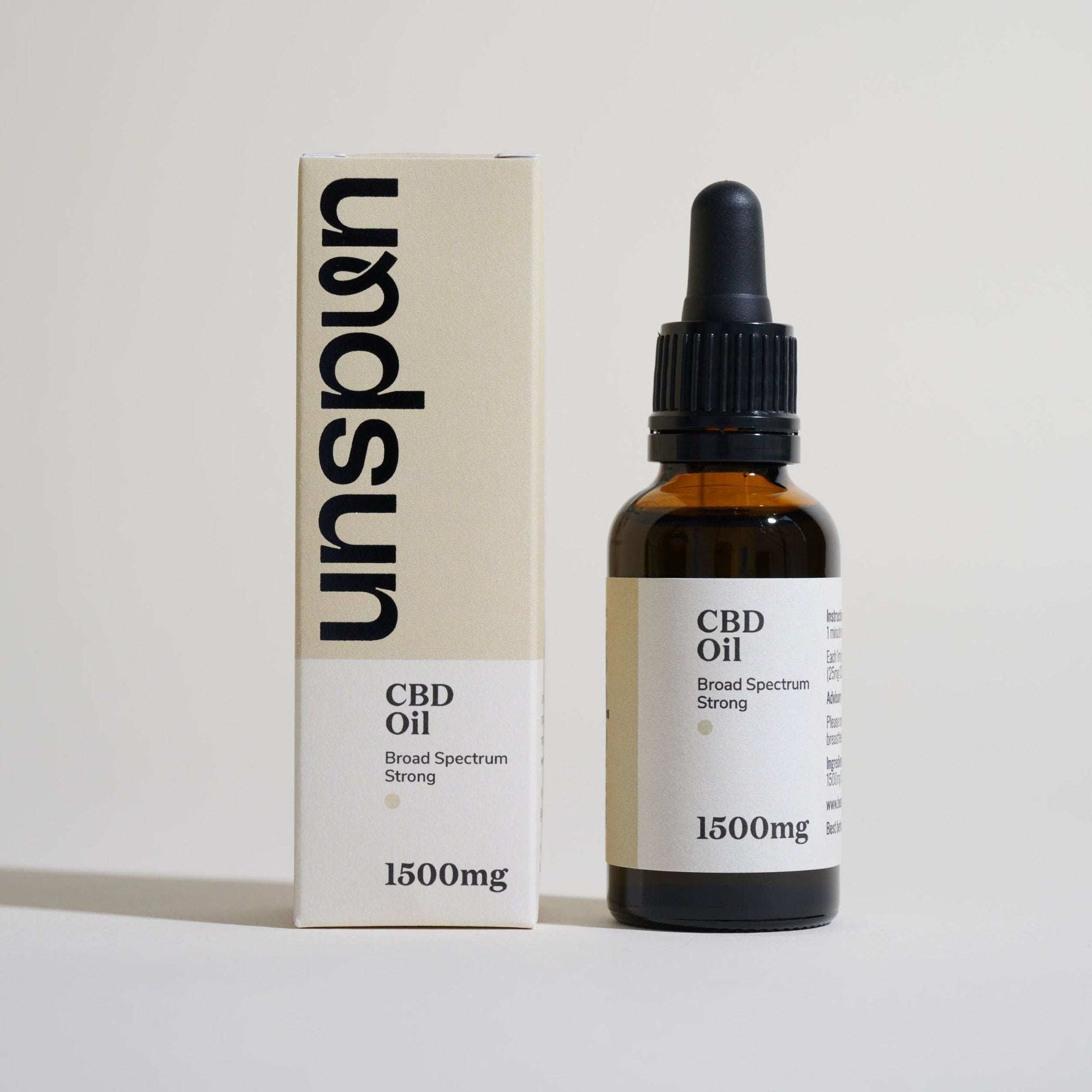 Unspun Broad Spectrum CBD Oil - 1500 mg CBD